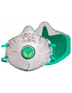 BLS Maschera usa e getta Zer0 30 Retail FFP3 R D in confezione