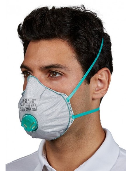 BLS Maschera usa e getta Zer0 30 Retail FFP3 R D in confezione