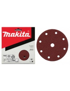 MAKITA Disco abrasivo con velcro 8+1 fori diametro 150 in