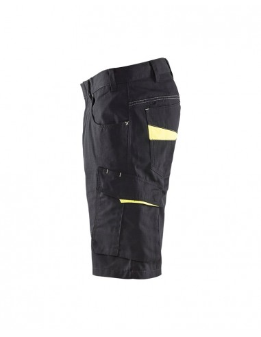 BLAKLADER Pantaloni Service corti service inserti gialli 149913309933  Taglie 48