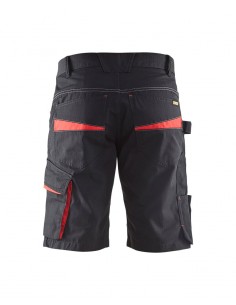 BLAKLADER Pantaloni corti service inserti rossi 1499 1330 9956 2