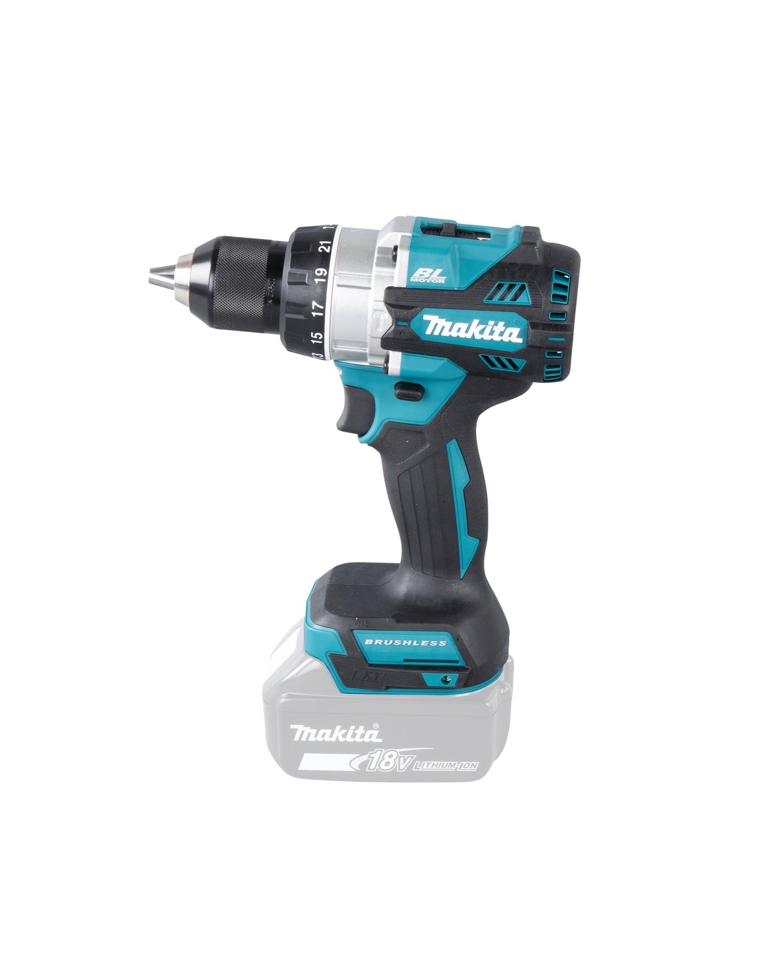 TRAPANO AVVITATORE IMPULSI MAKITA 18 V 1/4155 Nm BATTERIA LITIO CORPO  MACCHINA IN VALIGETTA